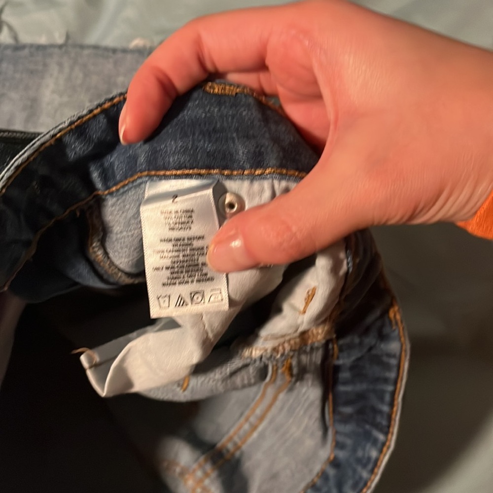 aeropostale | denim skirt | size 2/S - Picture 3 of 4
